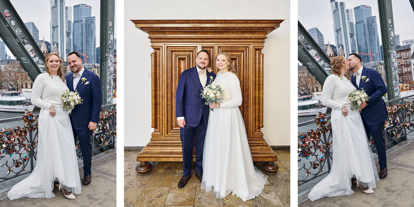 Brautpaar – Hochzeitsfotografie Frankfurt Brautpaar bei Hochzeitsfotos in Frankfur
